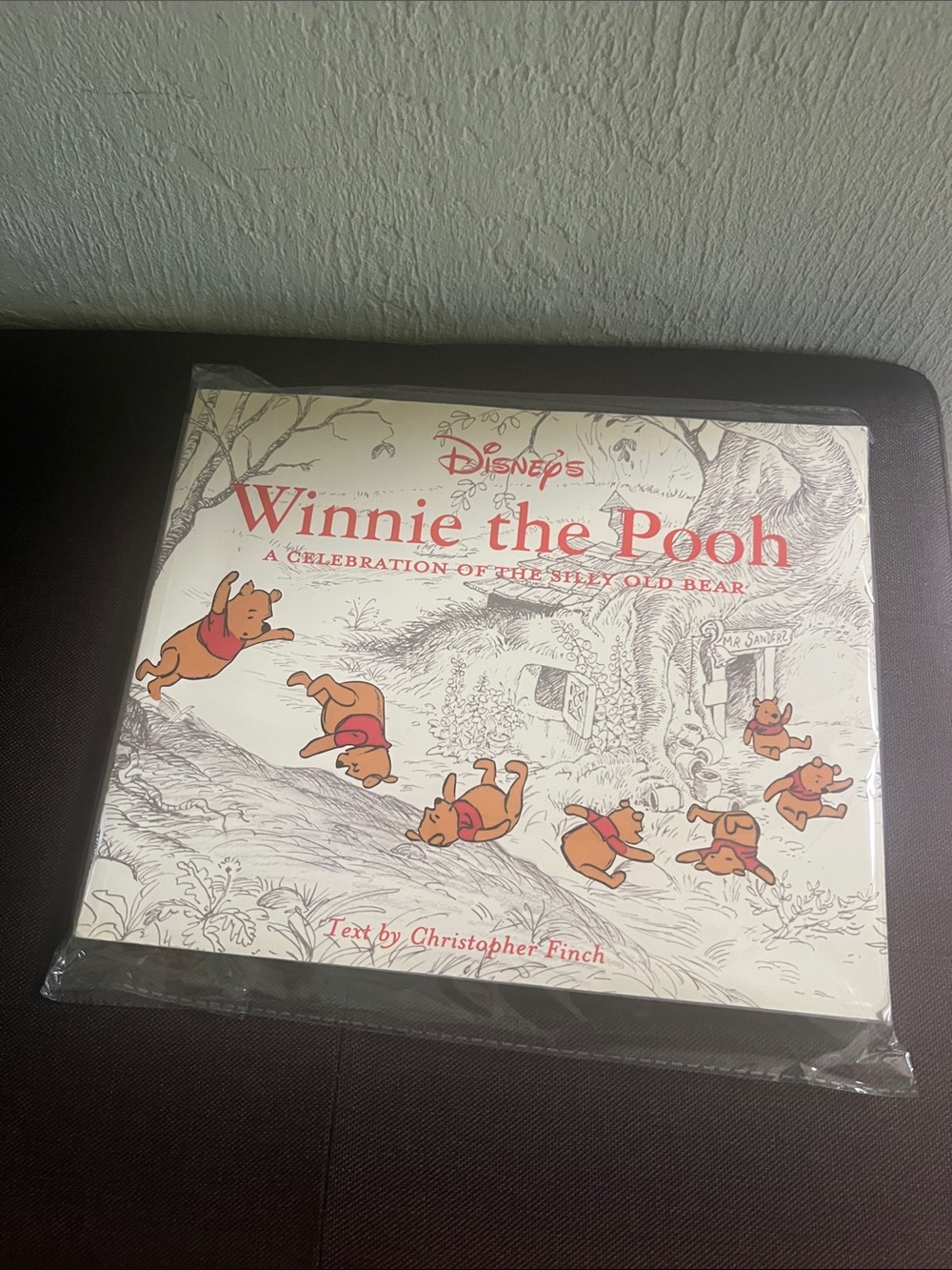 #2877**Disney Winnie the Pooh Wall Art in Cream and Red - Picture 16 of 16
